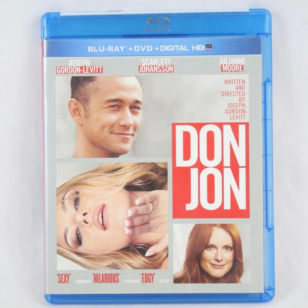 Don Jon Blu-Ray DVD Movie - Like NEW